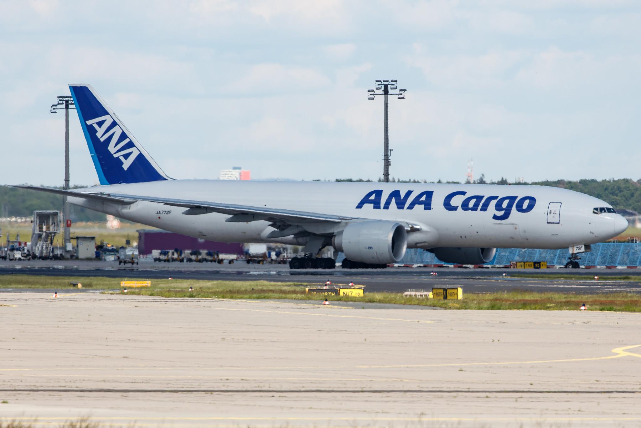 Frankfurt Airport: ANA Cargo (NH / ANA) | Operator: All Nippon Airways |  Boeing 777-F B77L | JA772F | MSN 65757