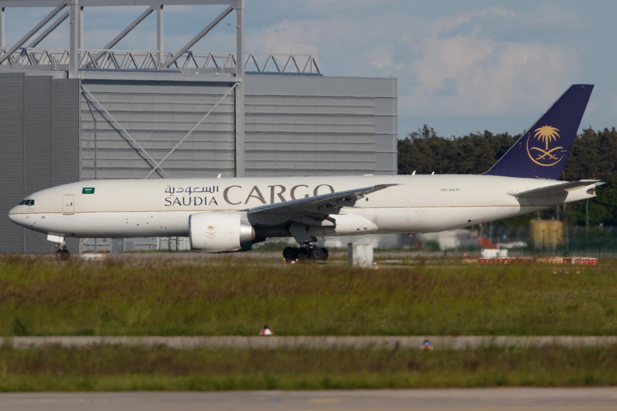 Frankfurt Airport: Saudia Cargo (SV / SVA) | Operator: Saudia |  Boeing 777-FFG B77L | HZ-AK71 | MSN 60337