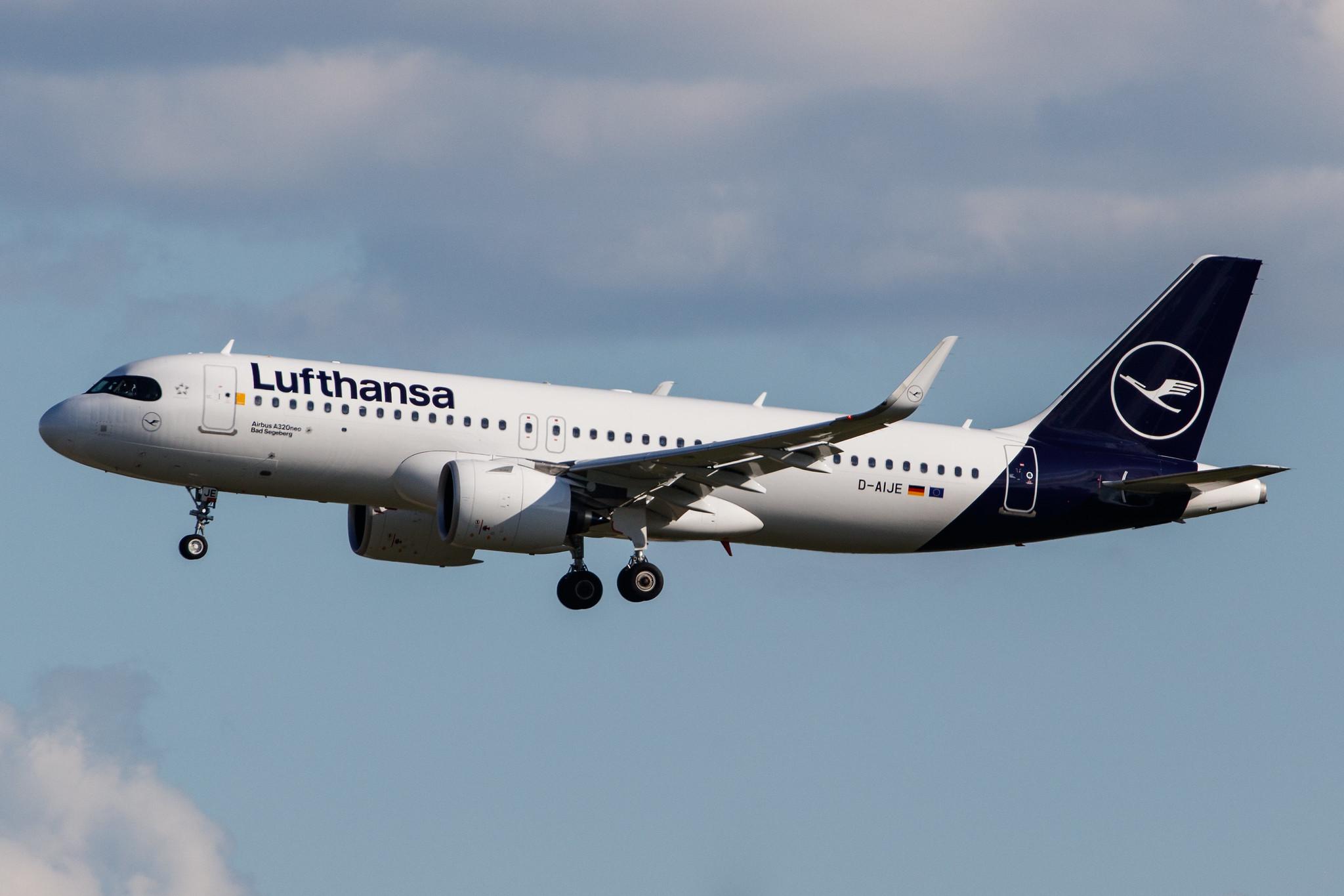 Frankfurt Airport: Lufthansa (LH / DLH) |  Airbus A320-271N A20N | D-AIJE | MSN 10360