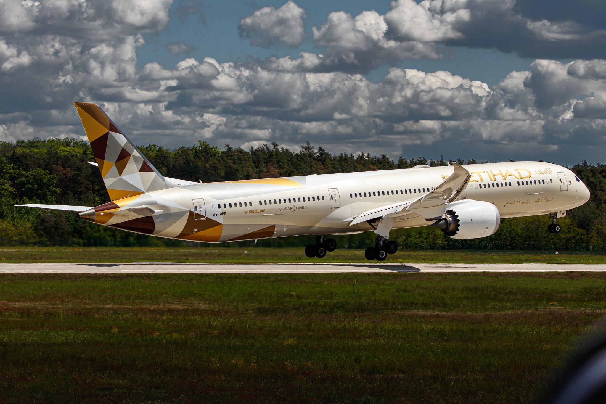 Frankfurt Airport: Etihad Airways (EY / ETD) |  Boeing 787-10 Dreamliner B78X | A6-BMF | MSN 60761