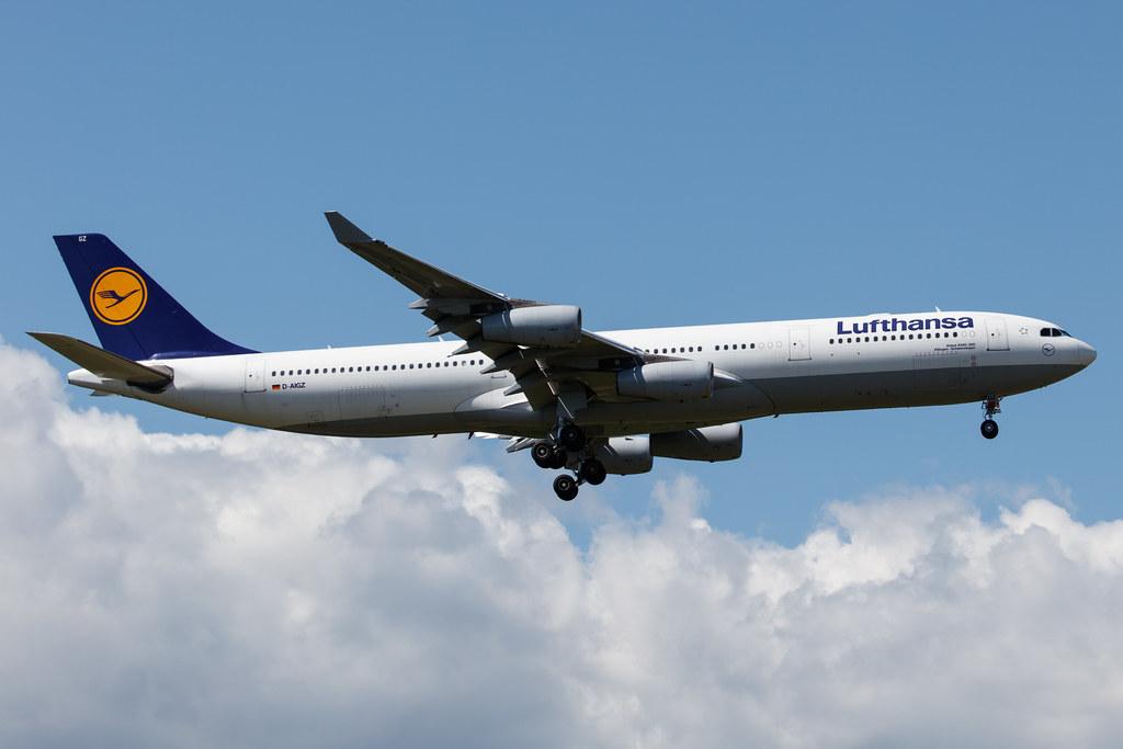 Frankfurt Airport: Lufthansa (LH / DLH) |  Airbus A340-313 A343 | D-AIGZ | MSN 0347