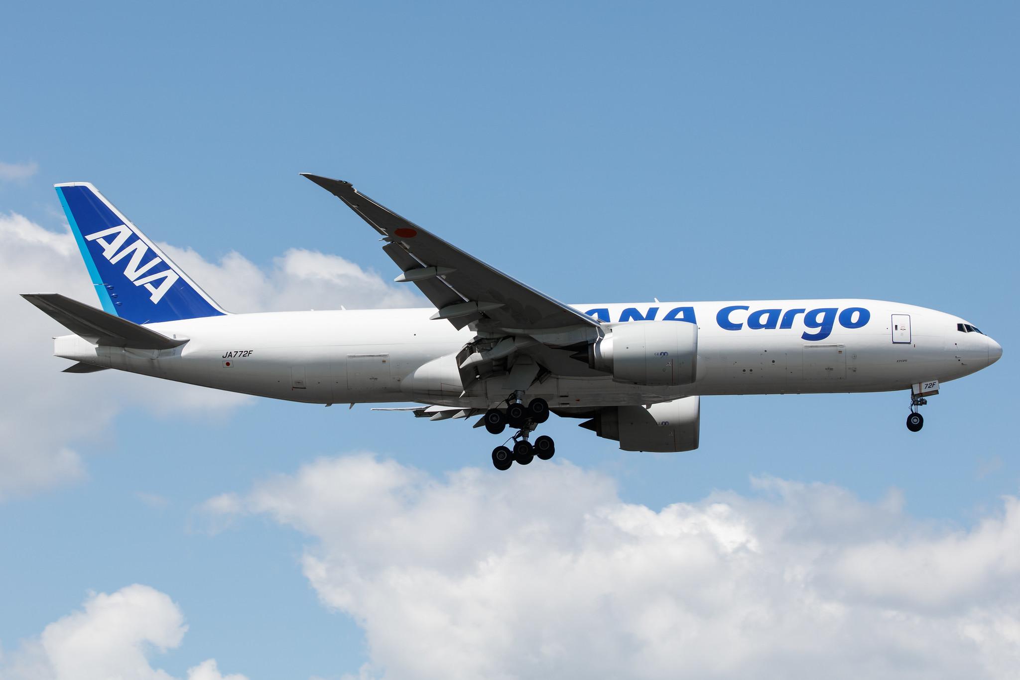 Frankfurt Airport: ANA Cargo (NH / ANA) | Operator: All Nippon Airways |  Boeing 777-F B77L | JA772F | MSN 65757