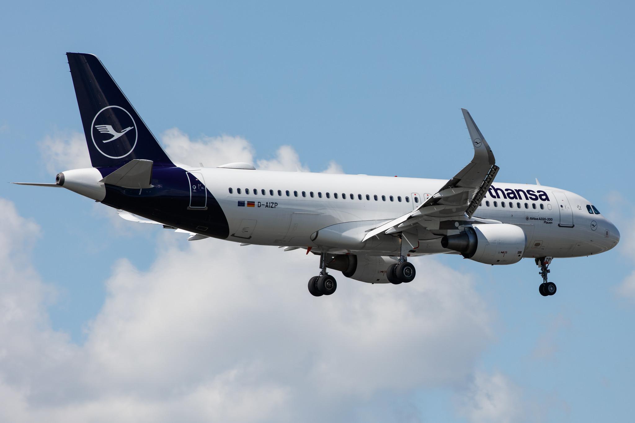 Frankfurt Airport: Lufthansa (LH / DLH) |  Airbus A320-214 A320 | D-AIZP | MSN 5487