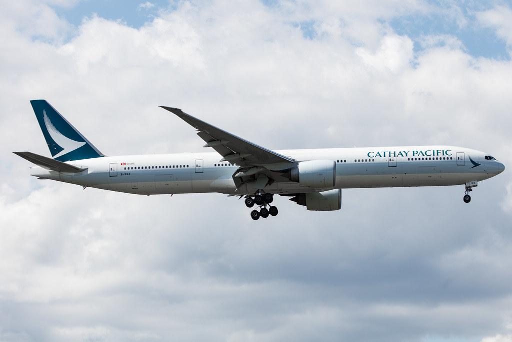 Frankfurt Airport: Cathay Pacific (CX / CPA) |  Boeing 777-367(ER) B77W | B-KQA | MSN 37898