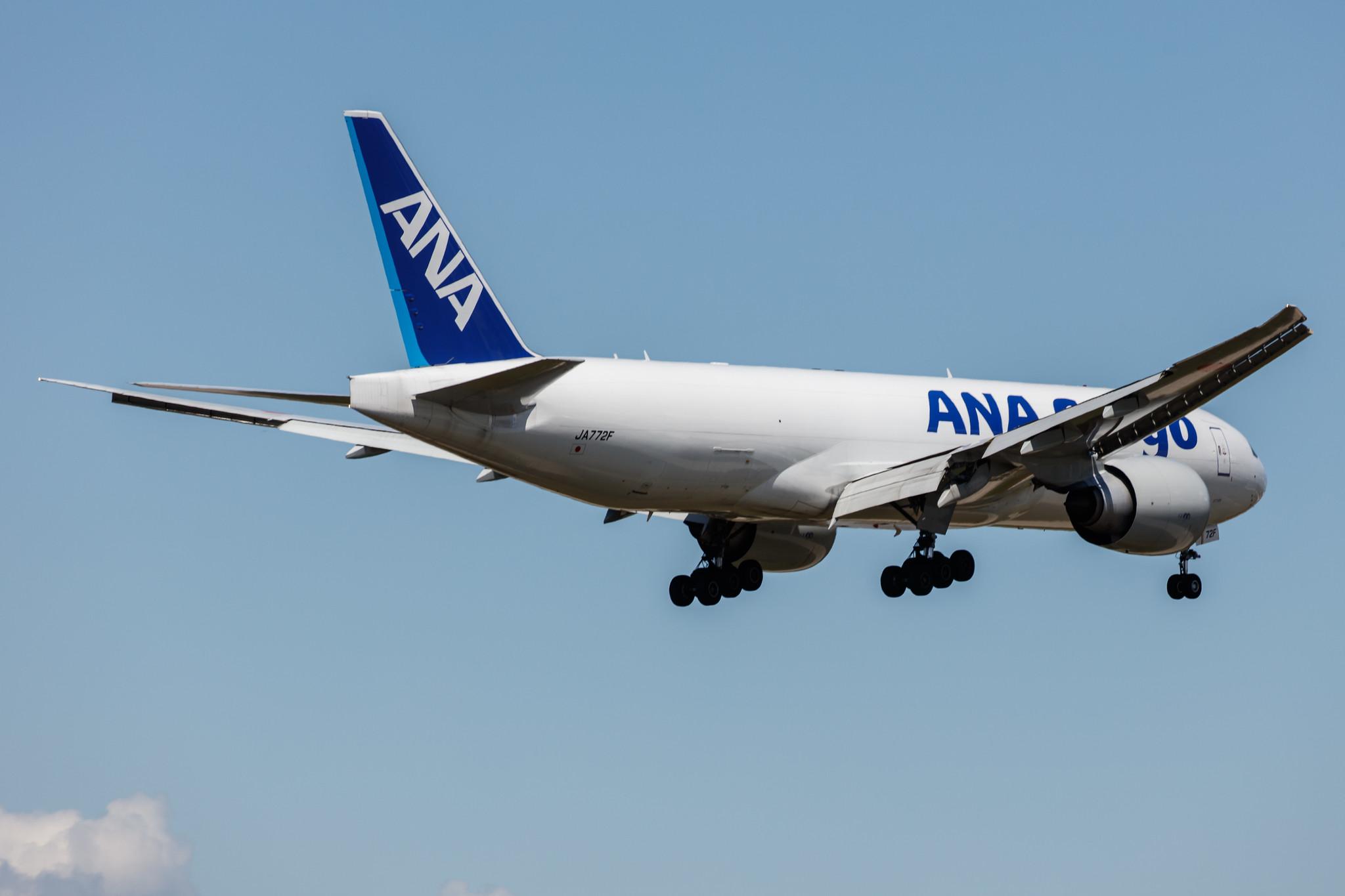 Frankfurt Airport: ANA Cargo (NH / ANA) | Operator: All Nippon Airways |  Boeing 777-F B77L | JA772F | MSN 65757