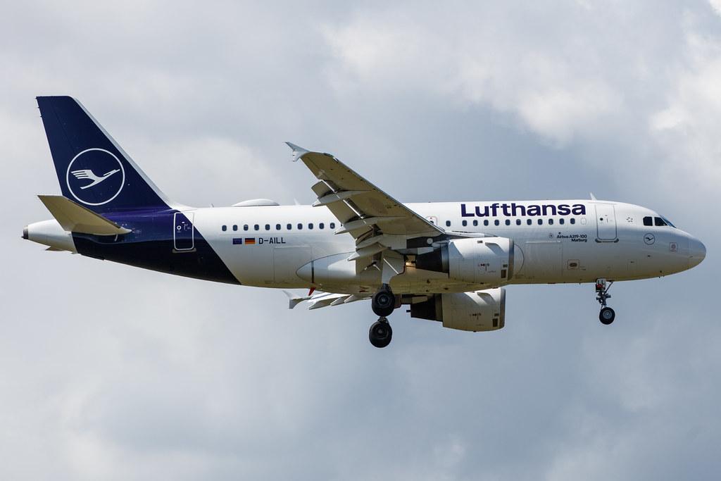 Frankfurt Airport: Lufthansa (LH / DLH) |  Airbus A319-114 A319 | D-AILL | MSN 0689