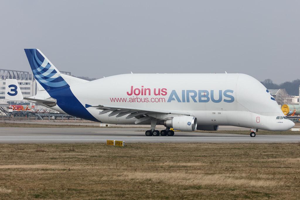 Hamburg Finkenwerder: Airbus Transport International (4Y / BGA) |  Airbus A300-608ST Beluga A3ST | F-GSTC | MSN 765