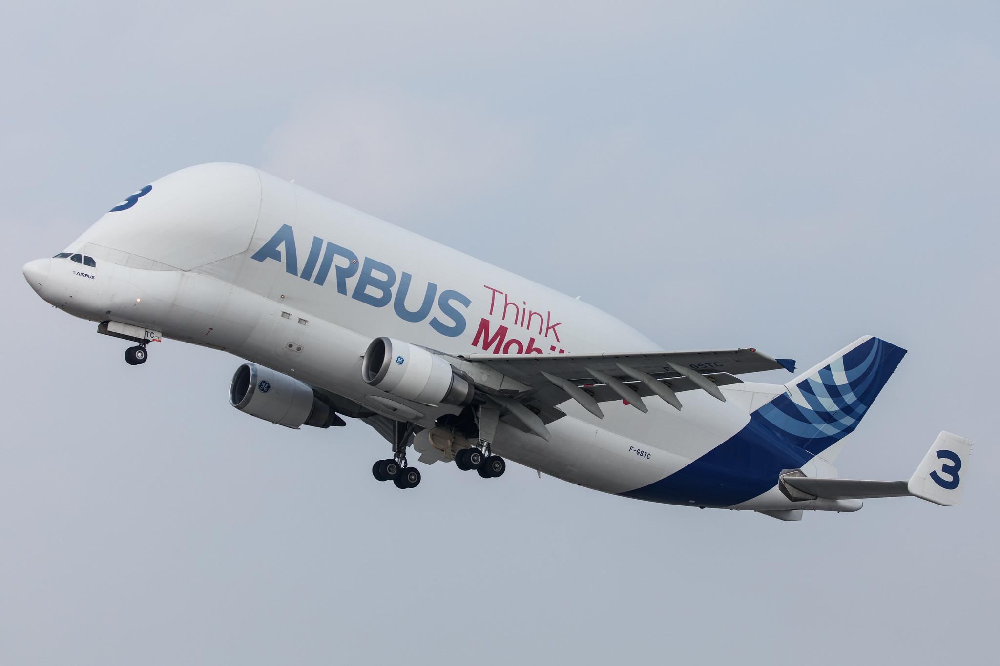 Hamburg Finkenwerder: Airbus Transport International (4Y / BGA) |  Airbus A300-608ST Beluga A3ST | F-GSTC | MSN 765