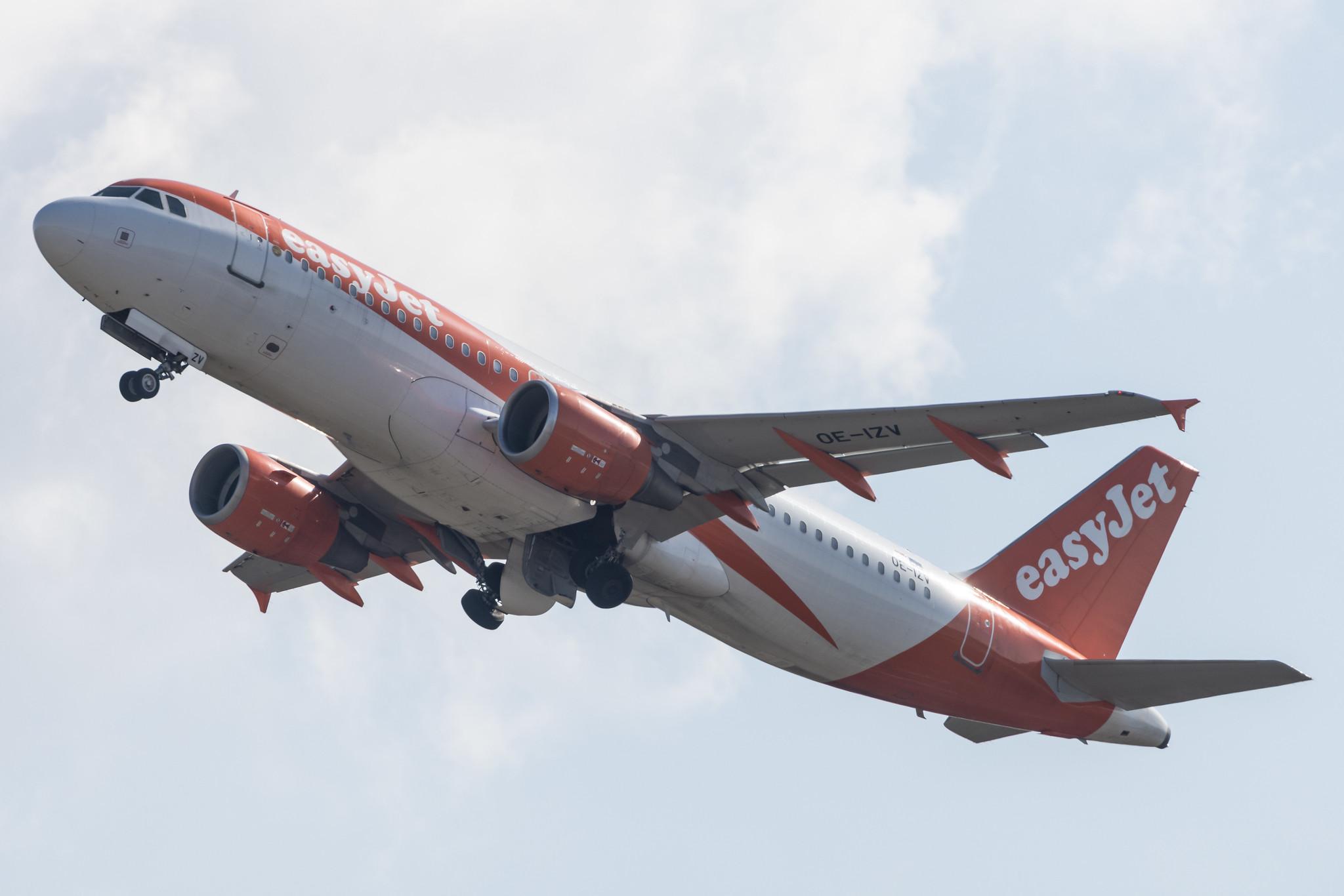 Köln Bonn Airport: easyJet (U2 / EZY) | Operator: easyJet Europe |  Airbus A320-214 A320 | OE-IZV | MSN 2968