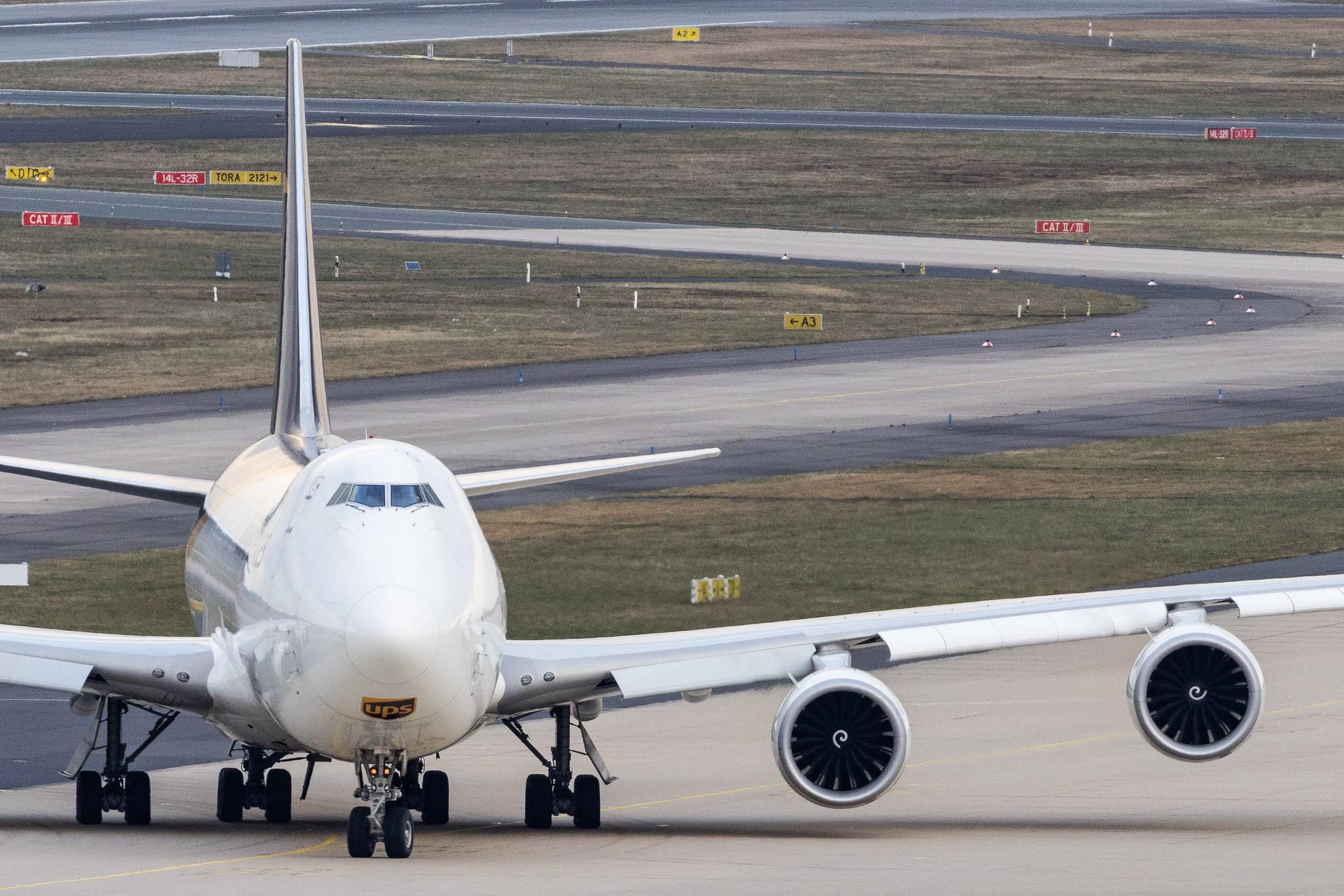 Köln Bonn Airport: UPS (5X / UPS) |  Boeing 747-8F B748 | N606UP | MSN 64253