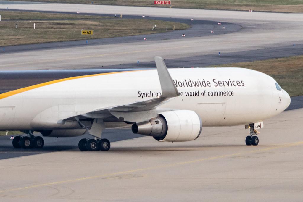 Köln Bonn Airport: UPS (5X / UPS) |  Boeing 767-34AF(ER) B763 | N349UP | MSN 37947