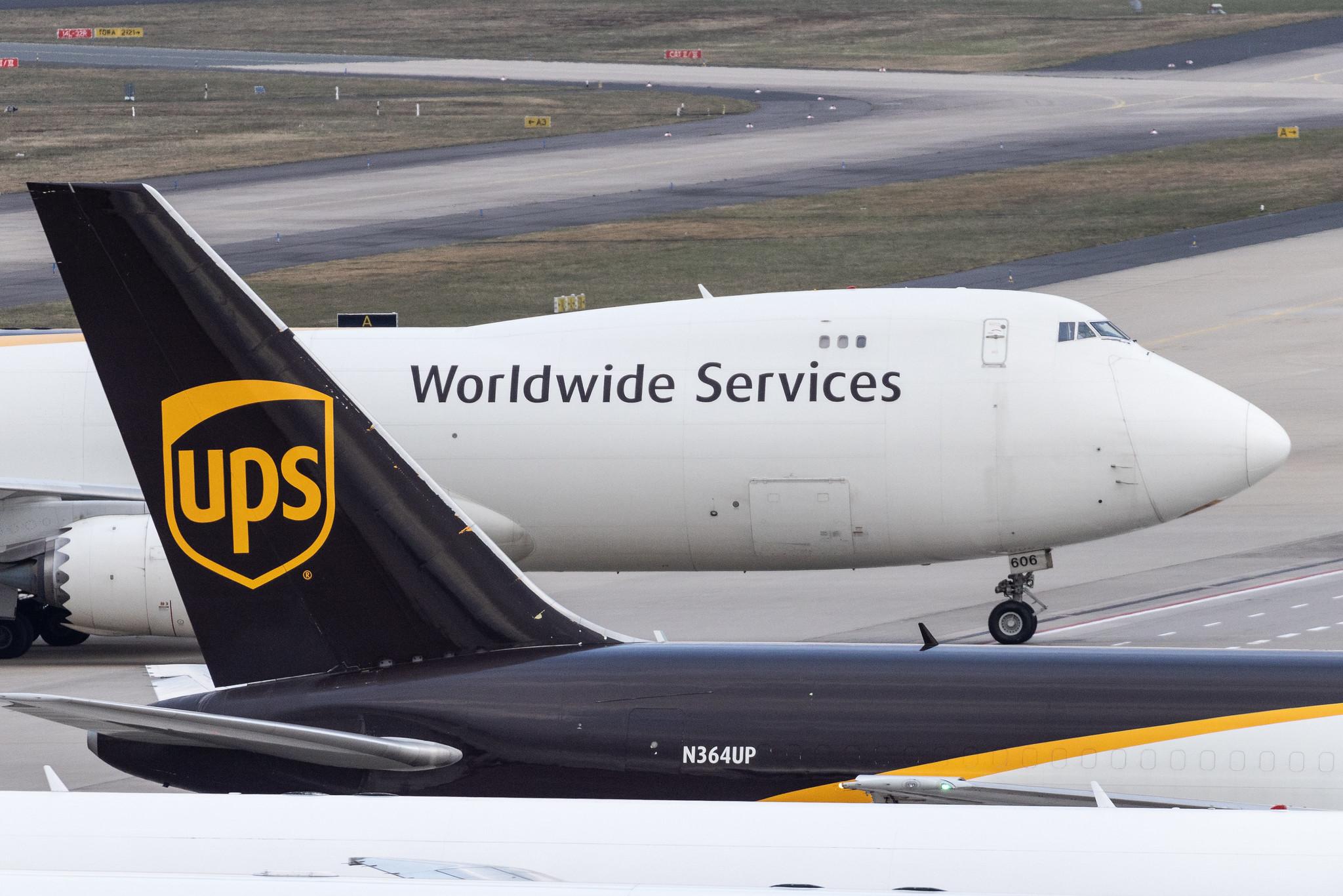 Köln Bonn Airport: UPS (5X / UPS) |  Boeing 747-8F B748 | N606UP | MSN 64253