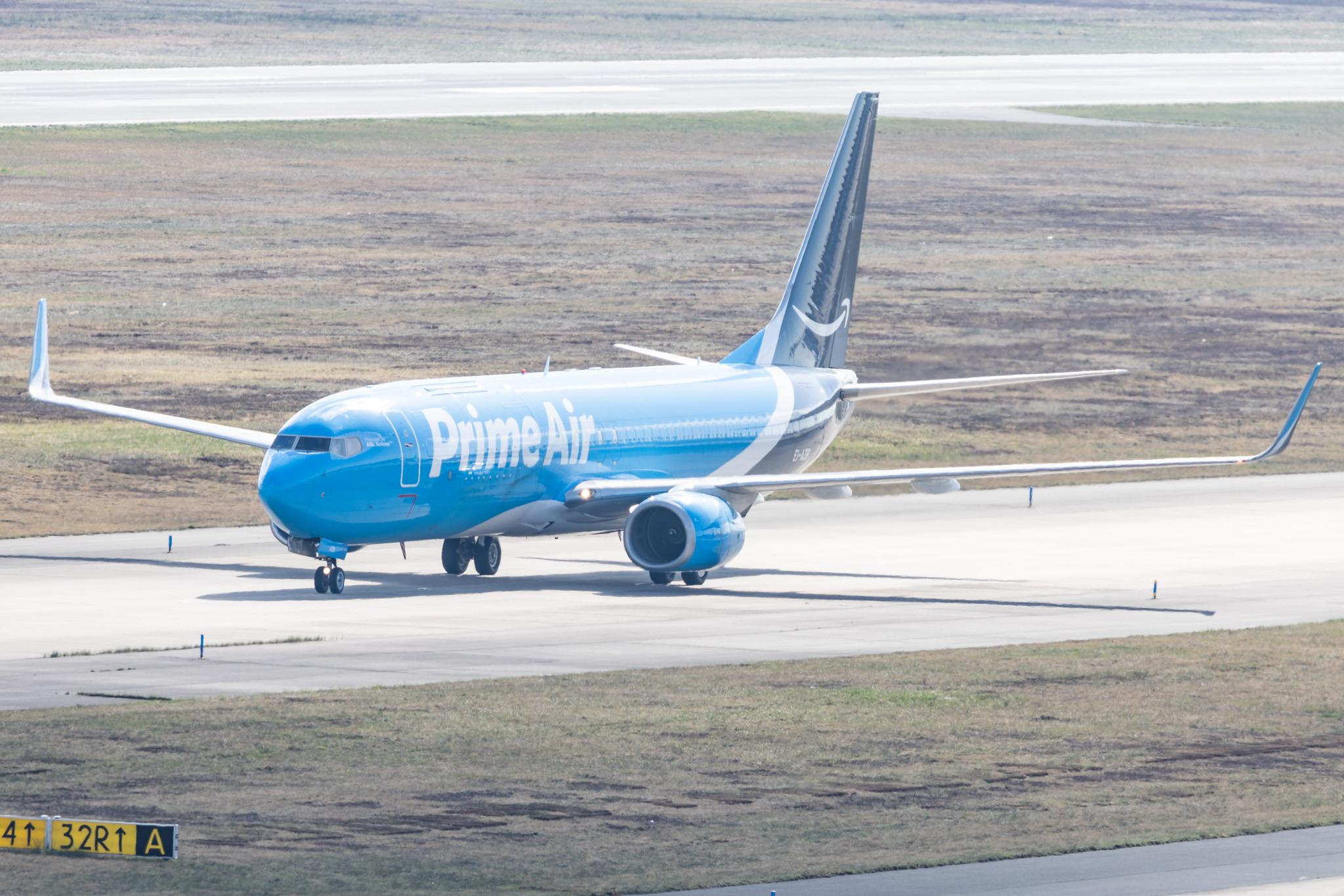 Köln Bonn Airport: Amazon Air | Operator: ASL Airlines Ireland |  Boeing 737-8AS(SF) B738 | EI-AZB | MSN 29925