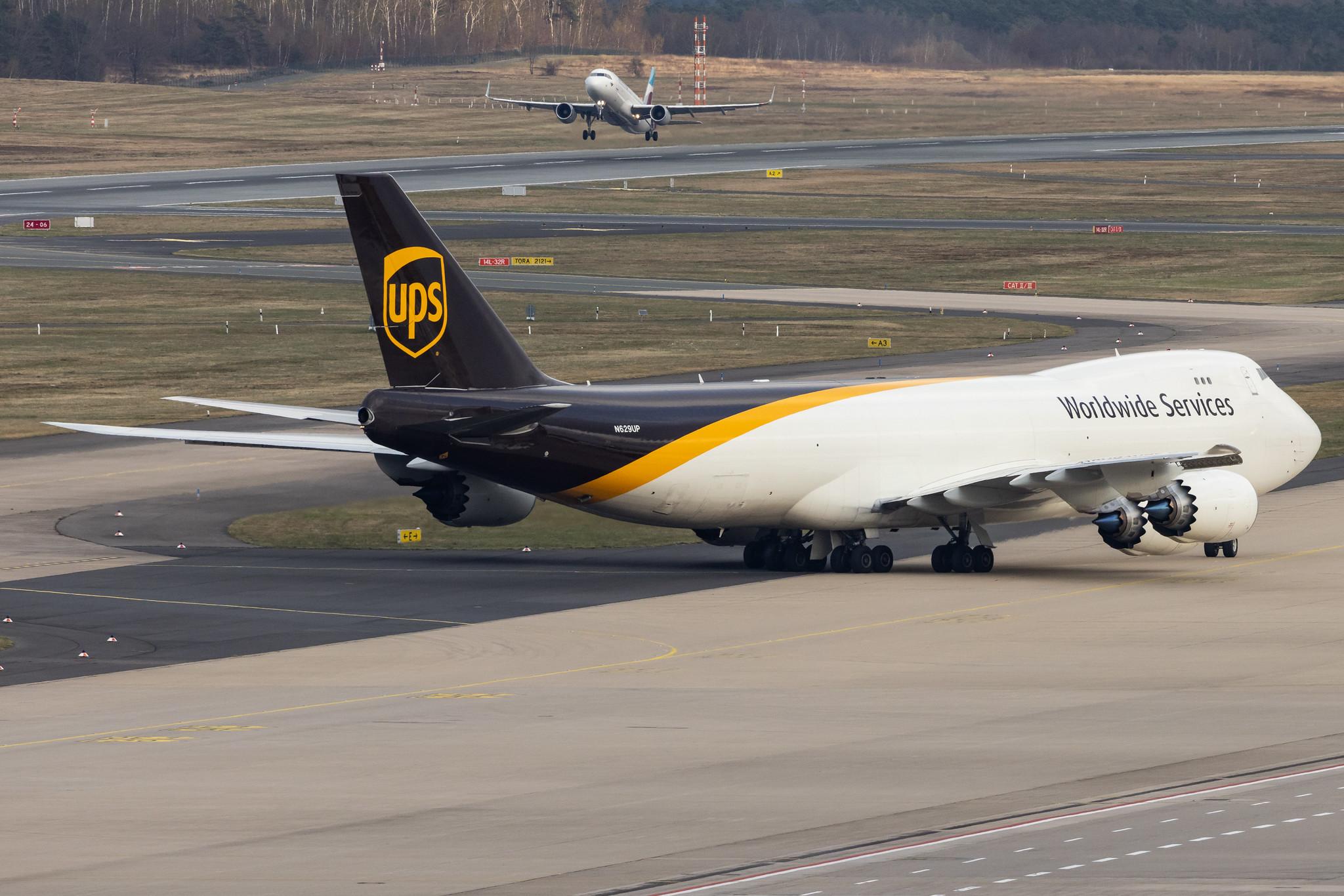 Köln Bonn Airport: UPS (5X / UPS) |  Boeing 747-8F B748 | N629UP | MSN 65778