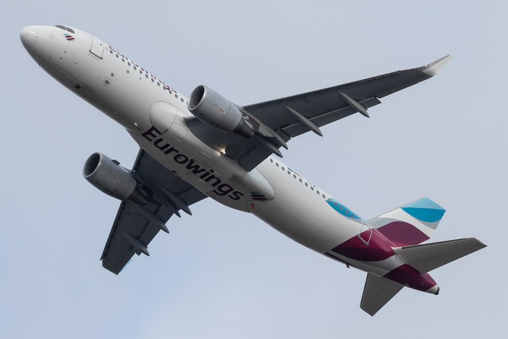 Köln Bonn Airport: Eurowings (EW / EWG) |  Airbus A320-214 A320 | D-AEWT | MSN 7534