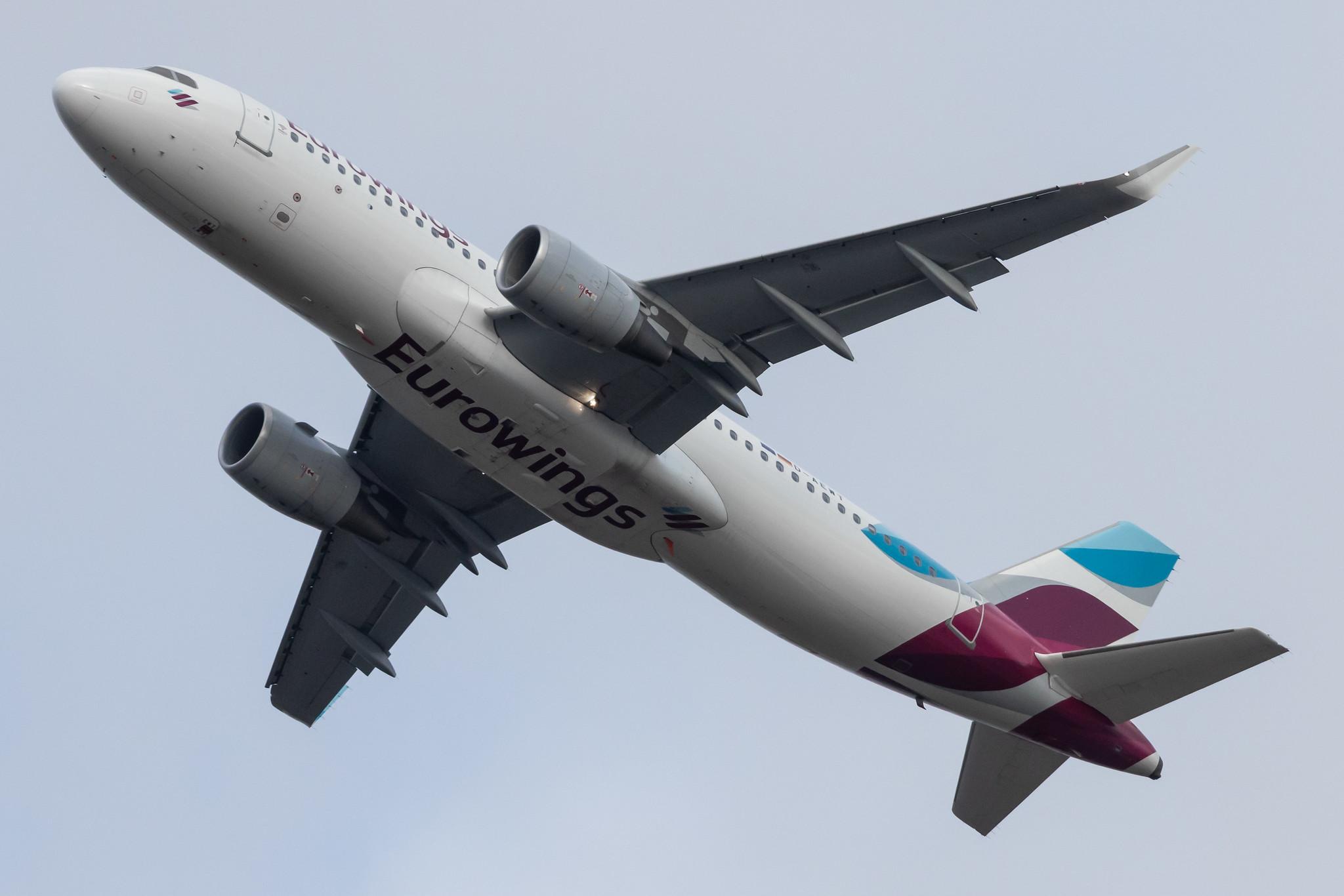 Köln Bonn Airport: Eurowings (EW / EWG) |  Airbus A320-214 A320 | D-AEWT | MSN 7534