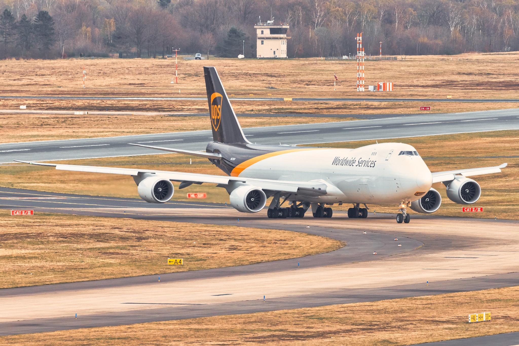 Köln Bonn Airport: UPS (5X / UPS) |  Boeing 747-8F B748 | N629UP | MSN 65778