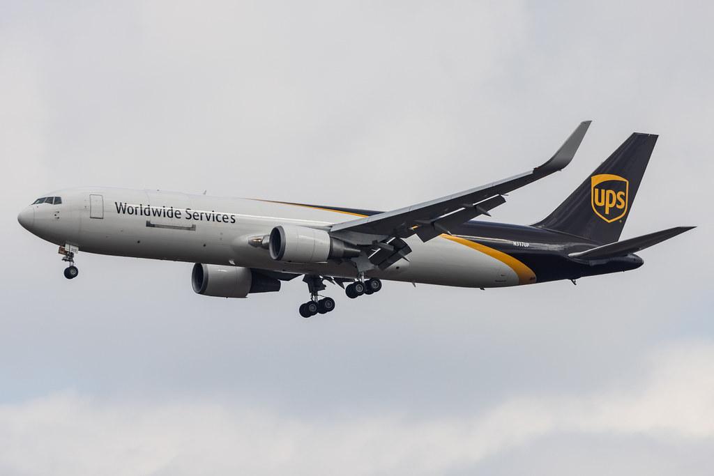 Köln Bonn Airport: UPS (5X / UPS) |  Boeing 767-34AF(ER) B763 | N317UP | MSN 27745