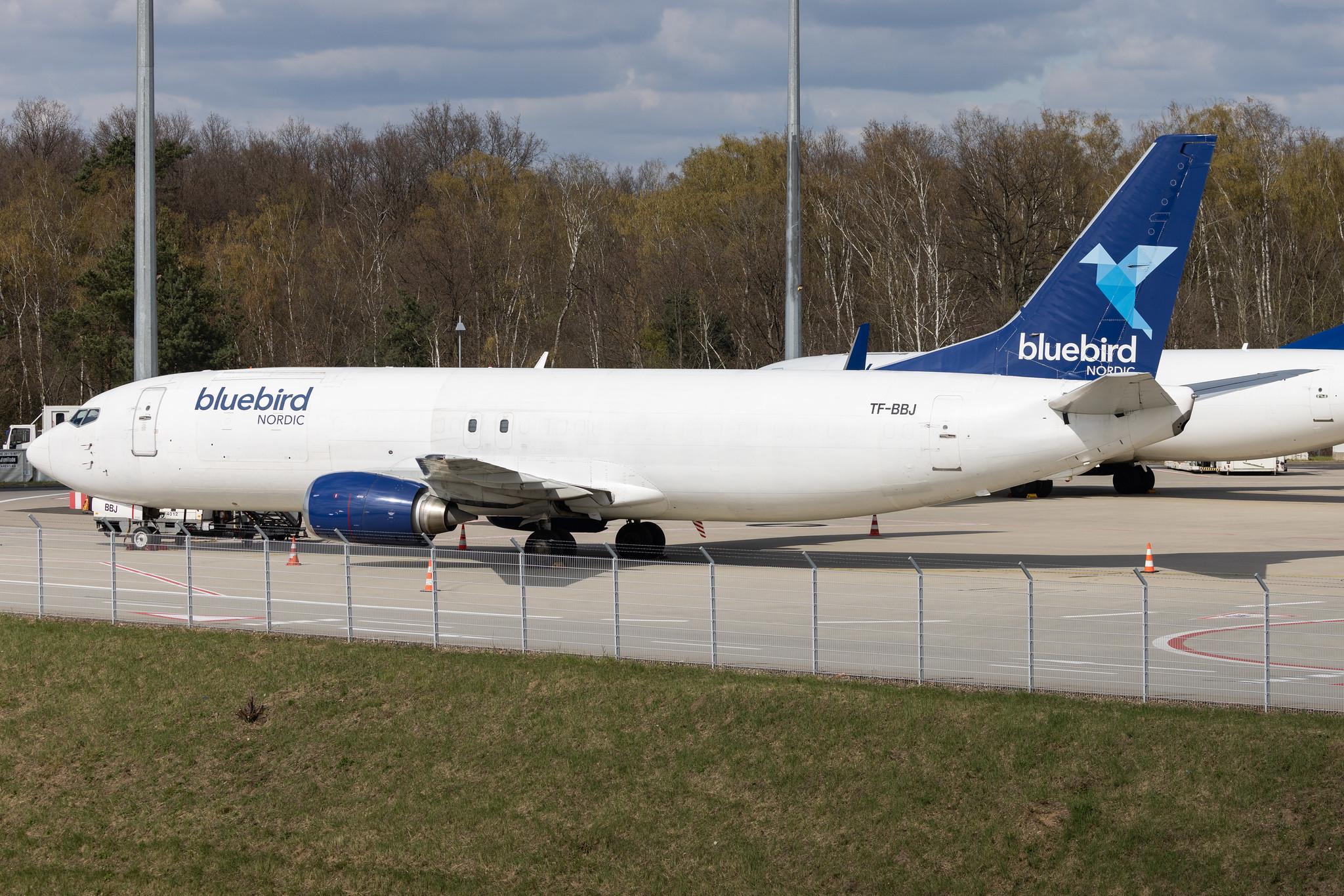 Köln Bonn Airport: Bluebird Nordic (BO / BBD) |  Boeing 737-476(SF) B734 | TF-BBJ | MSN 24436
