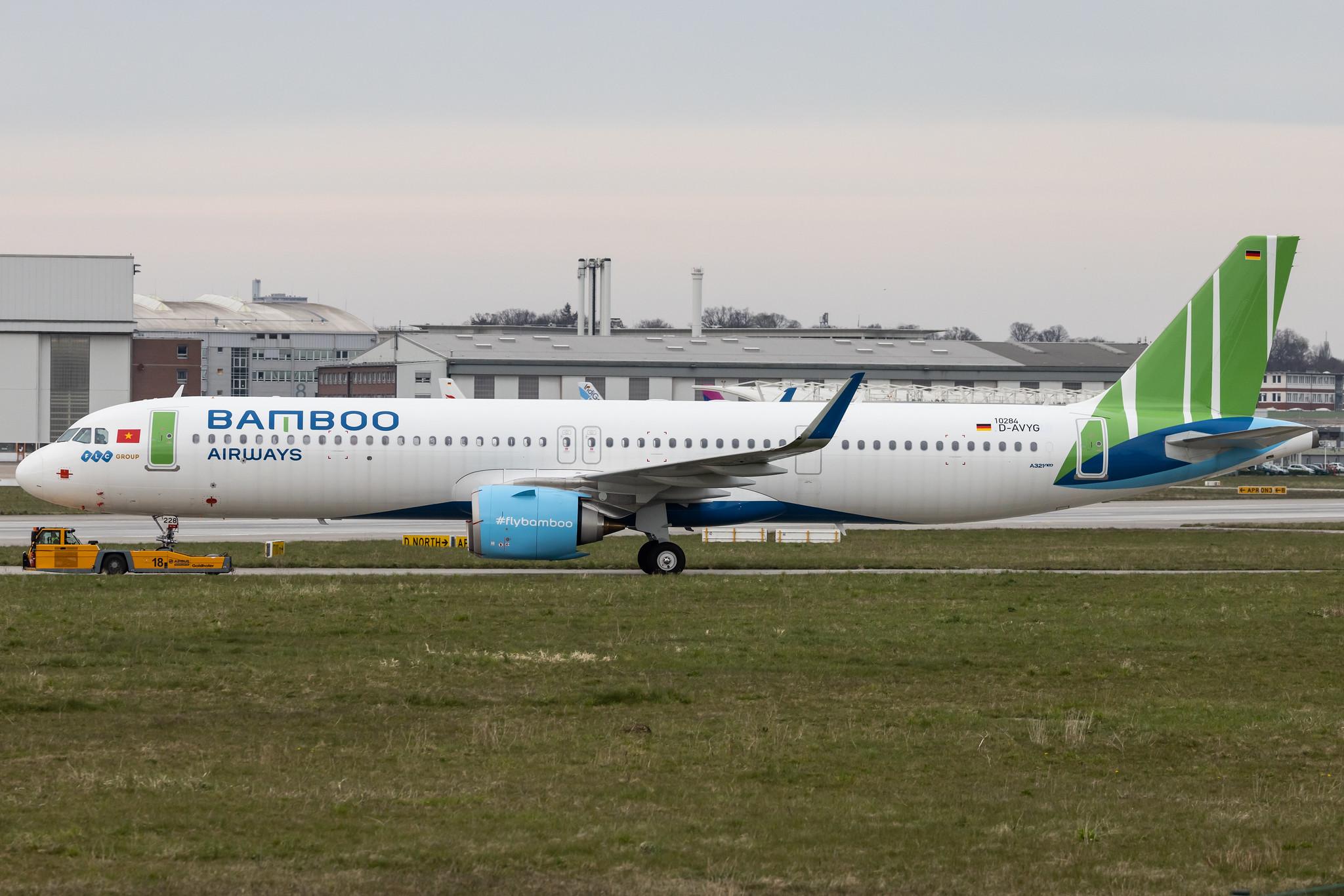 Hamburg Finkenwerder: Bamboo Airways (QH / BAV) |  Airbus A321-251NX A21N | D-AVYG | MSN 10284