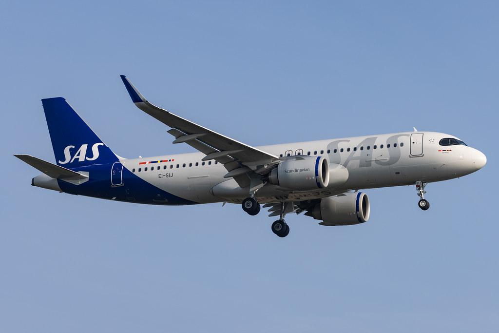 London Heathrow: SAS (SK / SAS) | Operator: SAS Connect |  Airbus A320-251N A20N | EI-SIJ | MSN 10752