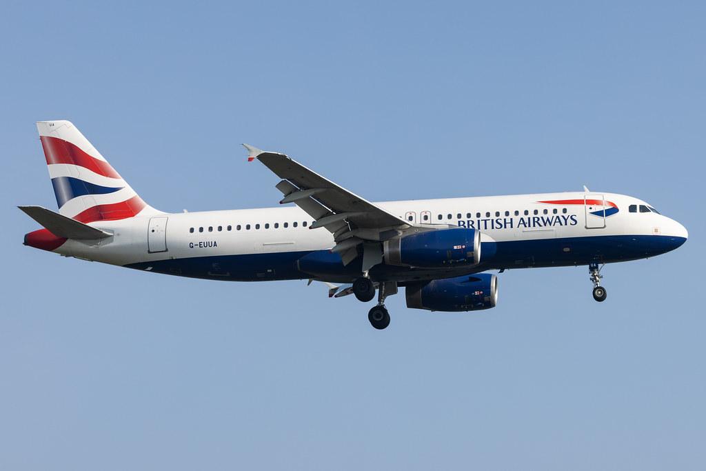 London Heathrow: British Airways (BA / BAW) |  Airbus A320-232 A320 | G-EUUA | MSN 1661