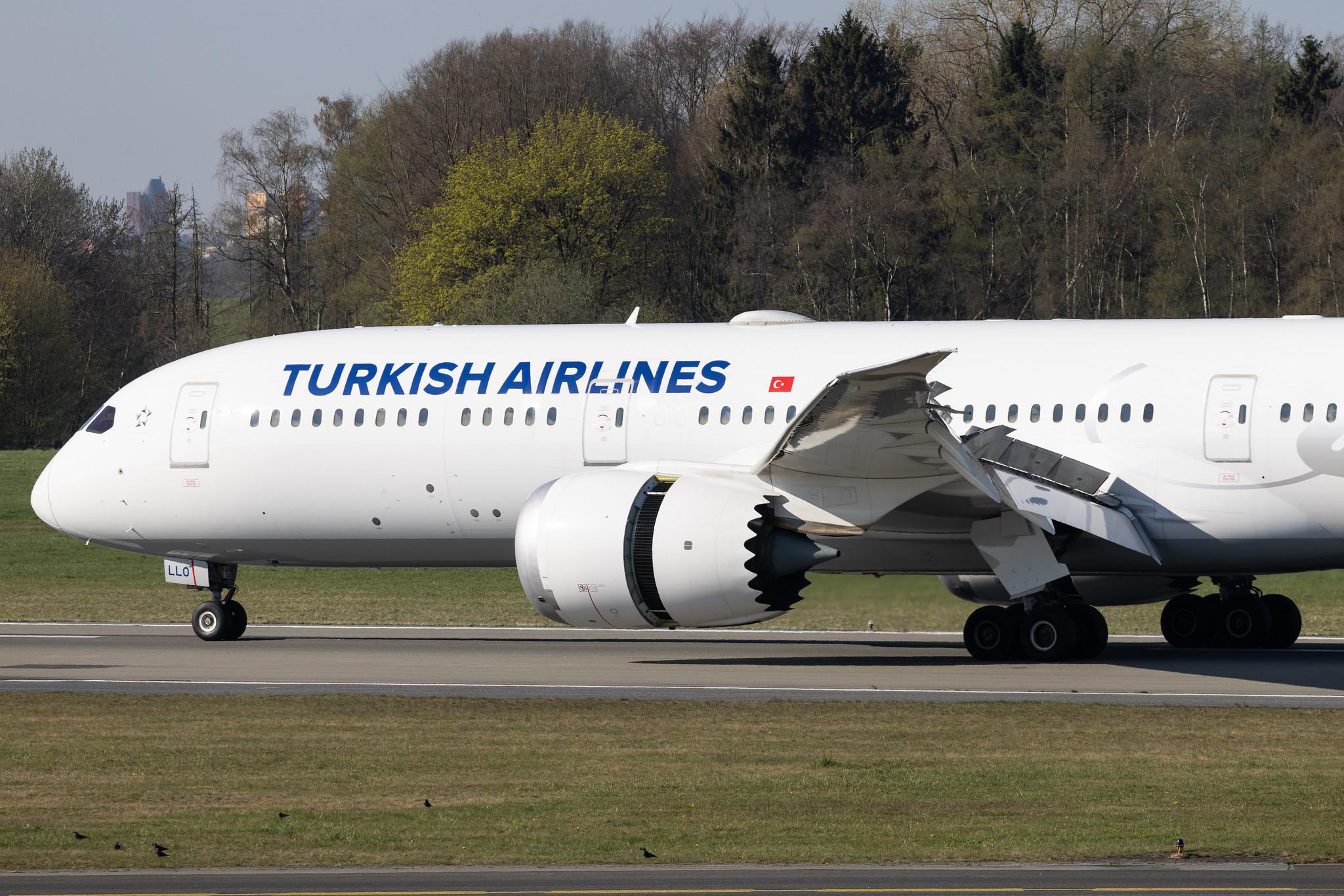 Hamburg Airport: Turkish Airlines (TK / THY) |  Boeing 787-9 Dreamliner B789 | TC-LLO | MSN 65814