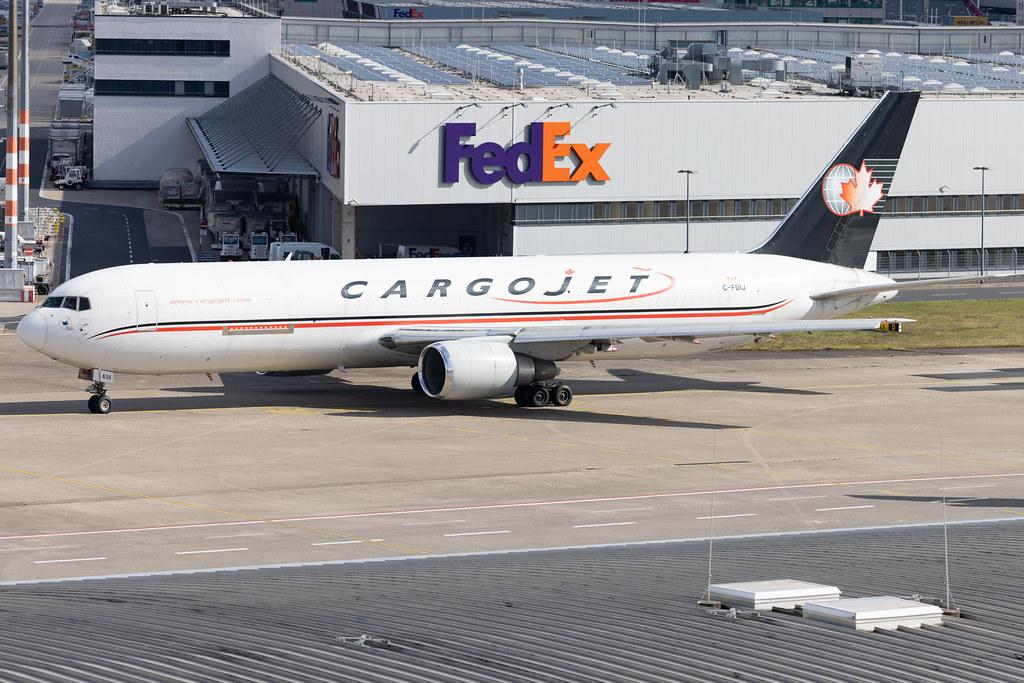 Köln Bonn Airport: Cargojet Airways (W8 / CJT) |  Boeing 767-39H(ER)(BDSF) B763 | C-FDIJ | MSN 26257