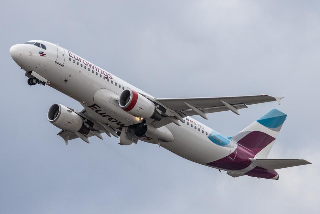 Köln Bonn Airport: Eurowings (EW / EWG) |  Airbus A320-216 A320 | D-ABZI | MSN 3328