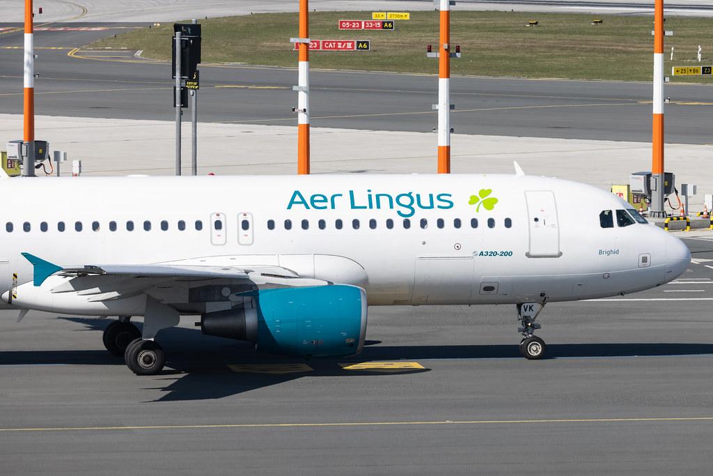 Hamburg Airport: Aer Lingus (EI / EIN) |  Airbus A320-214 A320 | EI-DVK | MSN 4572