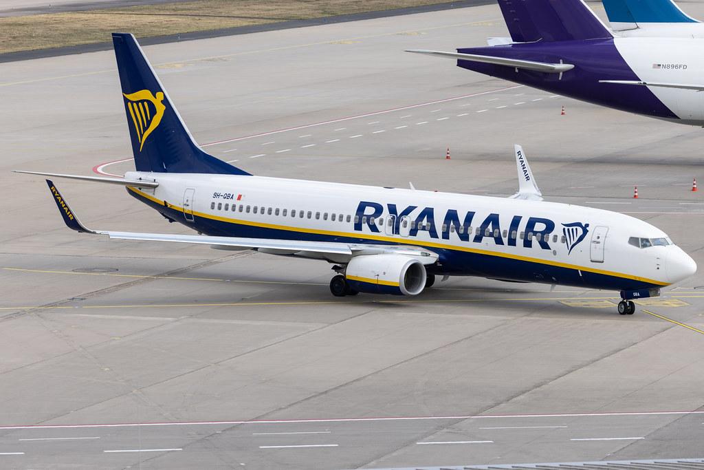 Köln Bonn Airport: Ryanair (FR / RYR) | Operator: Malta Air |  Boeing 737-8AS B738 | 9H-QBA | MSN 44802