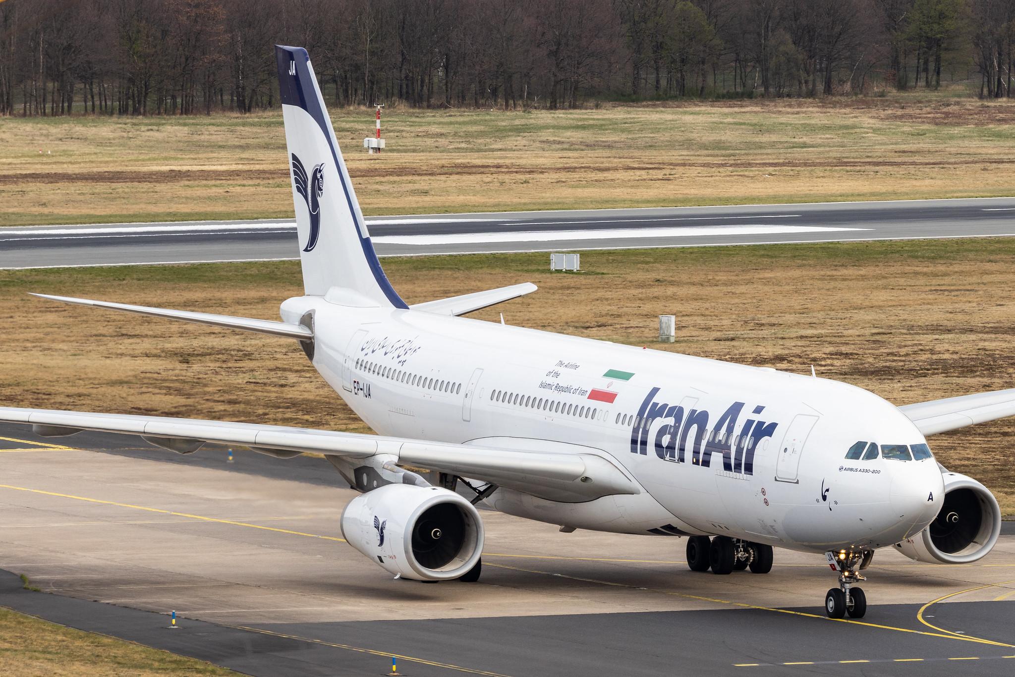Köln Bonn Airport: Iran Air (IR / IRA) |  Airbus A330-243 A332 | EP-IJA | MSN 1540