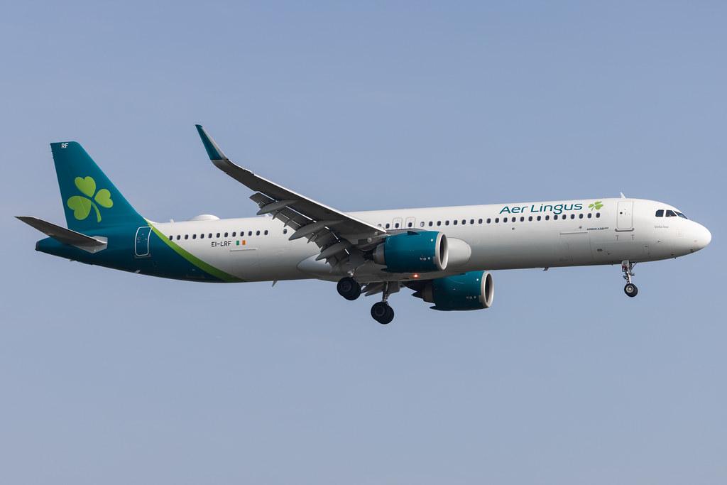 London Heathrow: Aer Lingus (EI / EIN) |  Airbus A321-253NX A21N | EI-LRF | MSN 10264