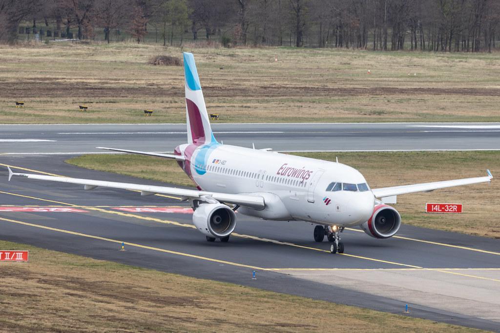 Köln Bonn Airport: Eurowings (EW / EWG) |  Airbus A320-216 A320 | D-ABZI | MSN 3328