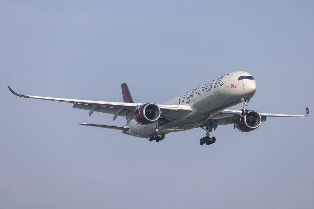 London Heathrow: Virgin Atlantic (VS / VIR) |  Airbus A350-1041 A35K | G-VEVE | MSN 492