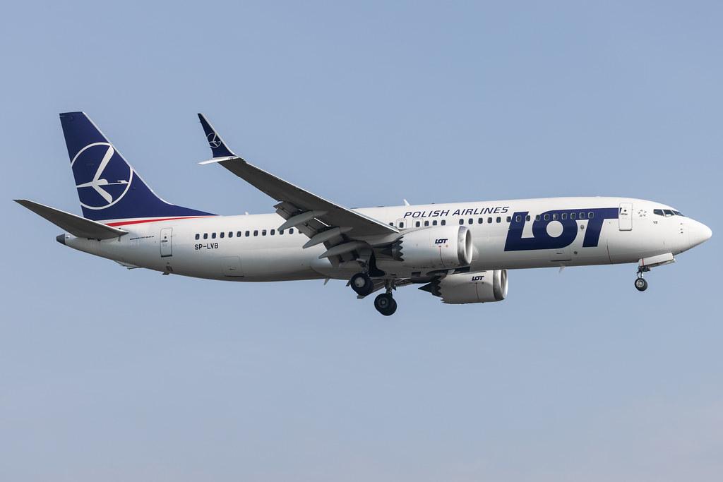 London Heathrow: LOT (LO / LOT) |  Boeing 737 MAX 8 B38M | SP-LVB | MSN 64068