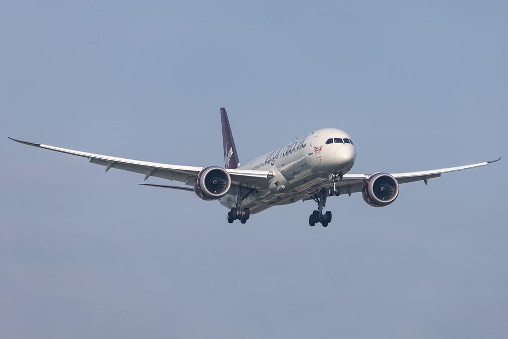 London Heathrow: Virgin Atlantic (VS / VIR) |  Boeing 787-9 Dreamliner B789 | G-VBZZ | MSN 37976