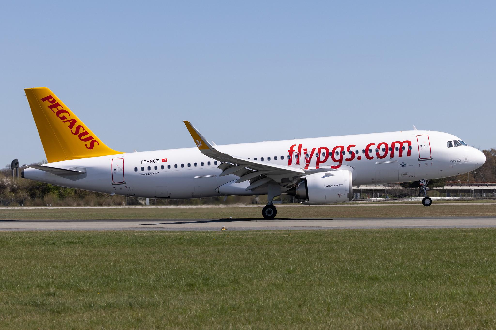 Hamburg Airport: Pegasus (PC / PGT) | Operator: Pegasus Airlines |  Airbus A320-251N A20N | TC-NCZ | MSN 10527