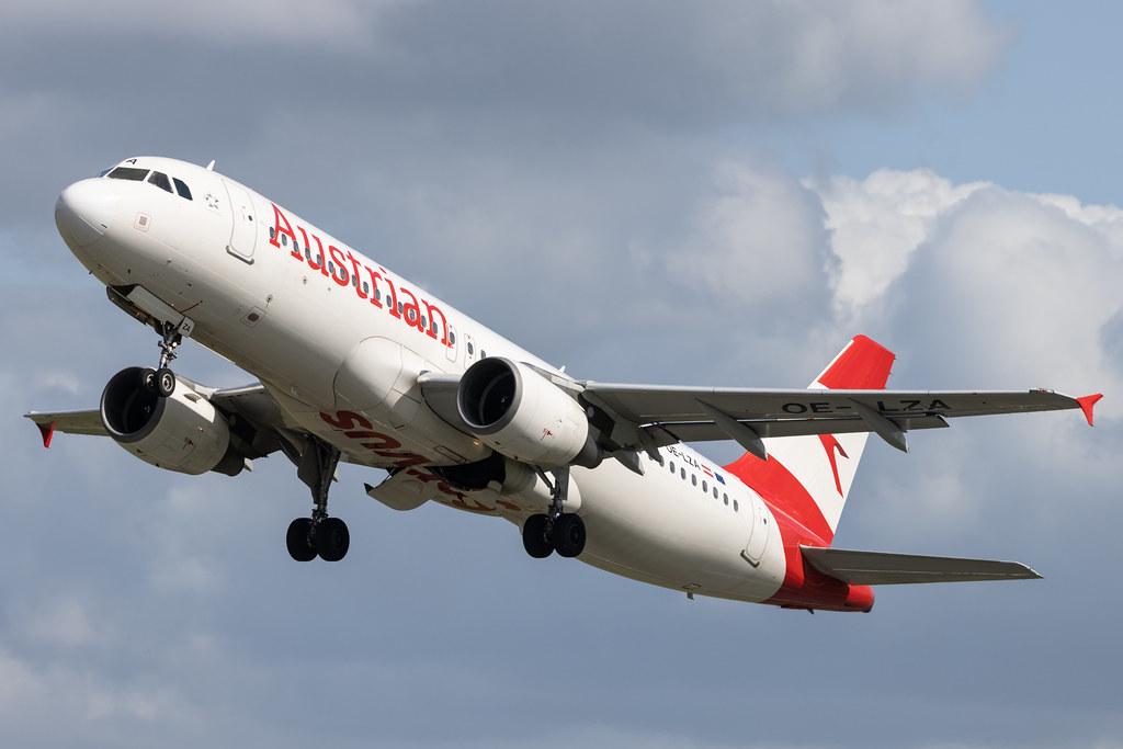 Hamburg Airport: Austrian Airlines (OS / AUA) |  Airbus A320-214 A320 | OE-LZA | MSN 3234