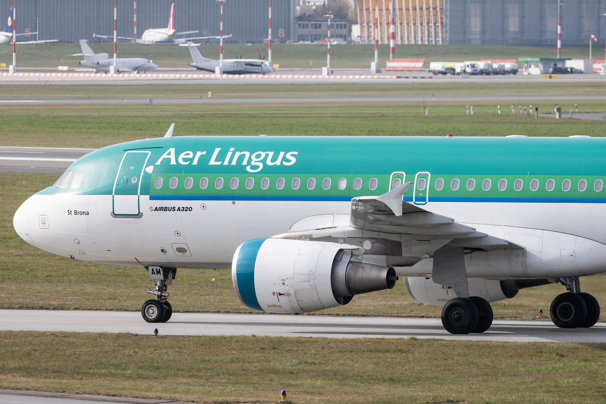 Hamburg Airport: Aer Lingus (EI / EIN) |  Airbus A320-214 A320 | EI-GAM | MSN 3823