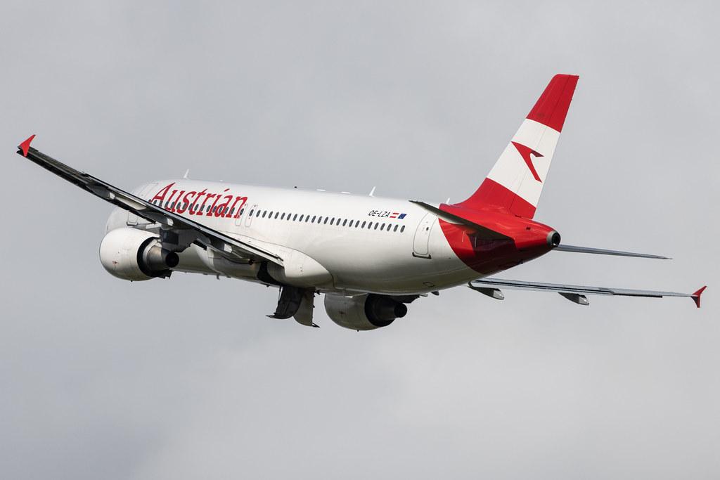 Hamburg Airport: Austrian Airlines (OS / AUA) |  Airbus A320-214 A320 | OE-LZA | MSN 3234