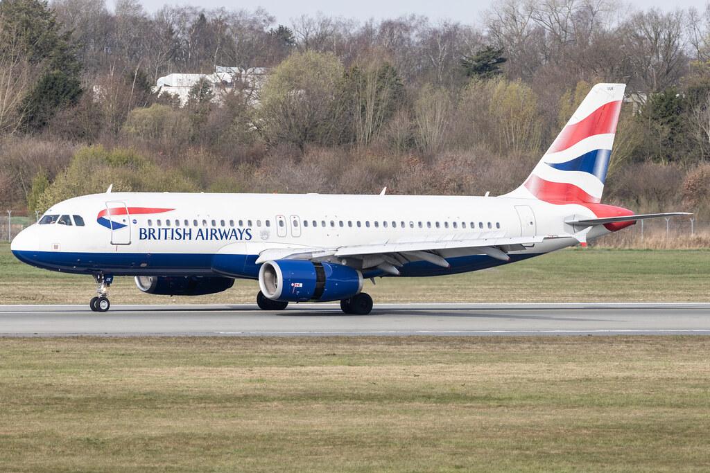 Hamburg Airport: British Airways (BA / BAW) |  Airbus A320-232 A320 | G-EUUK | MSN 1899