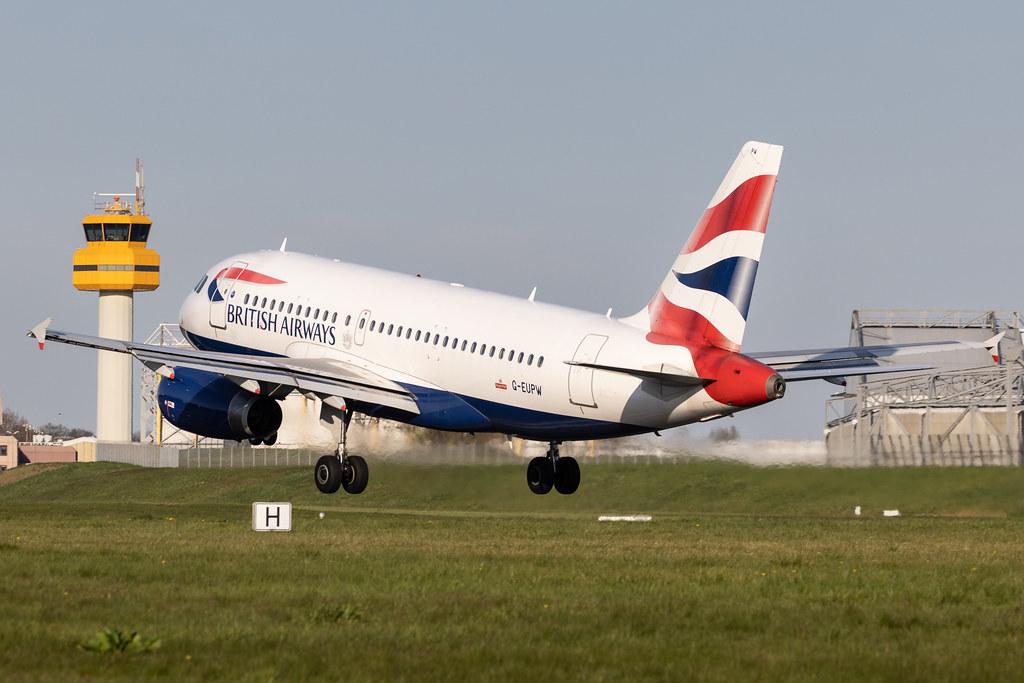 Hamburg Airport: British Airways (BA / BAW) |  Airbus A319-131 A319 | G-EUPW | MSN 1440