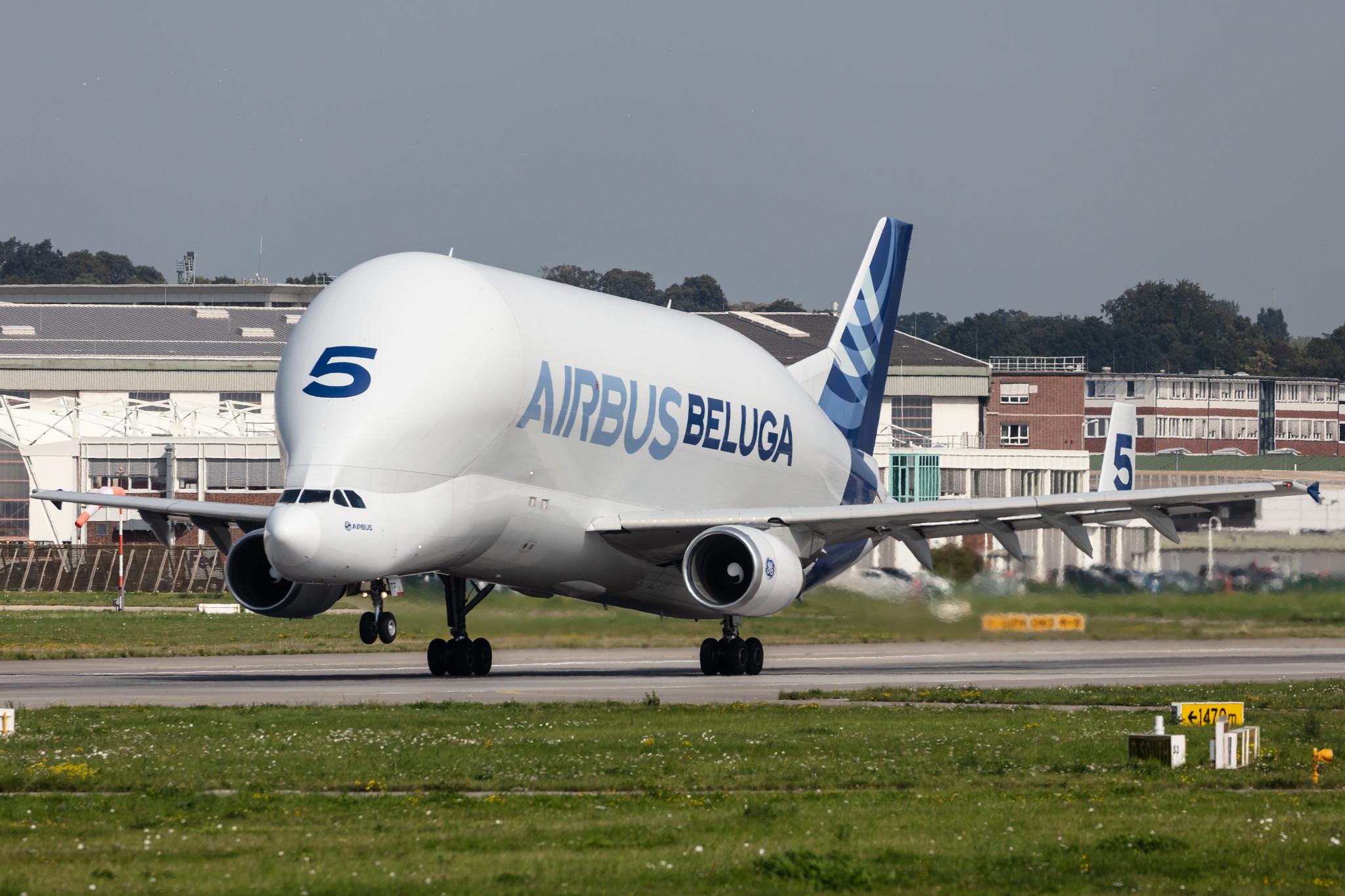 Hamburg Finkenwerder: Airbus Transport International (4Y / BGA) |  Airbus A300-608ST Beluga A3ST | F-GSTF | MSN 796