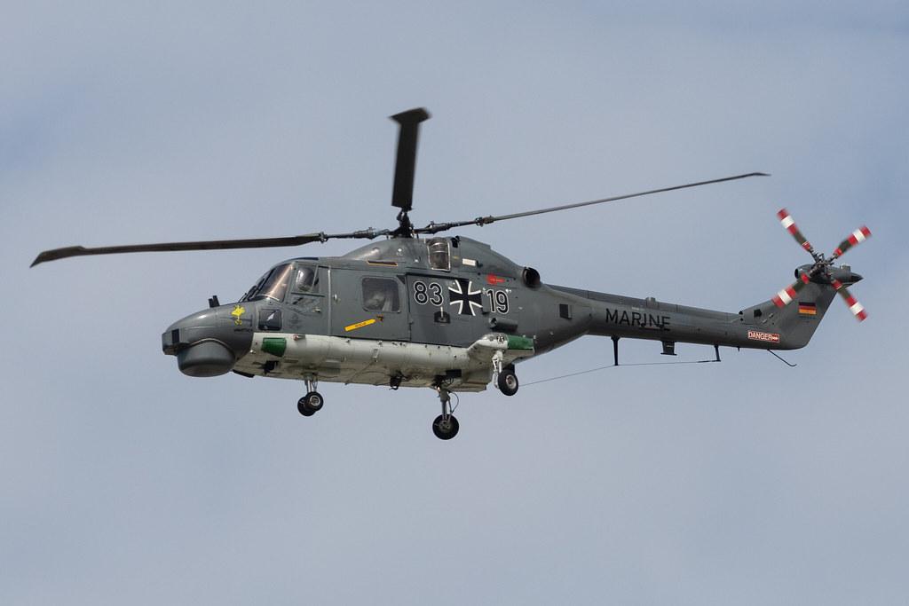 Hamburg Finkenwerder: German Navy | Westland WG-13 Super Lynx Mk88A | 83+19 | MSN 413
