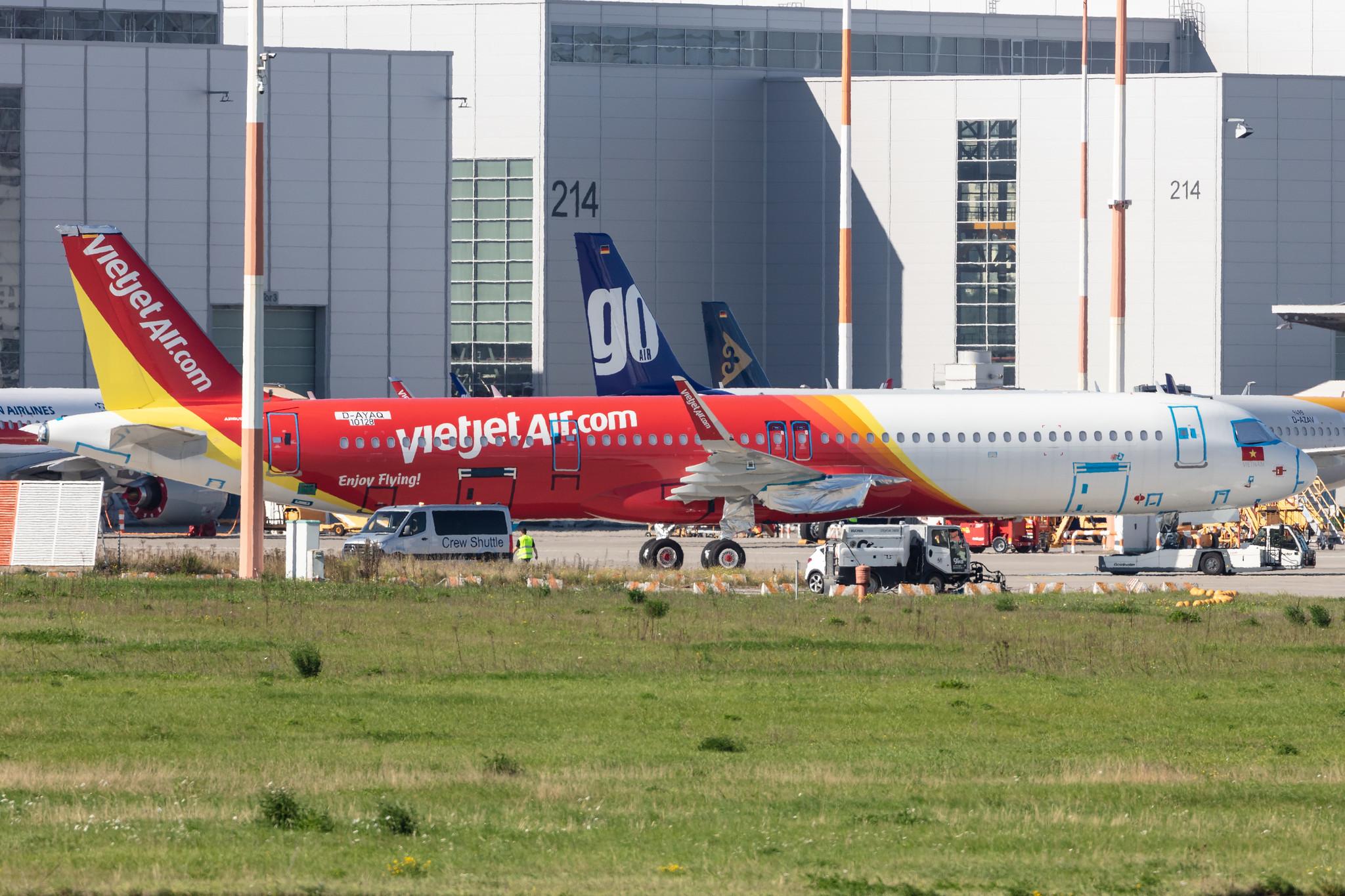 Hamburg Finkenwerder: VietJetAir (VJ / VJC) |  Airbus A321-271NX A21N | D-AYAQ (VN-A543) | MSN 10128
