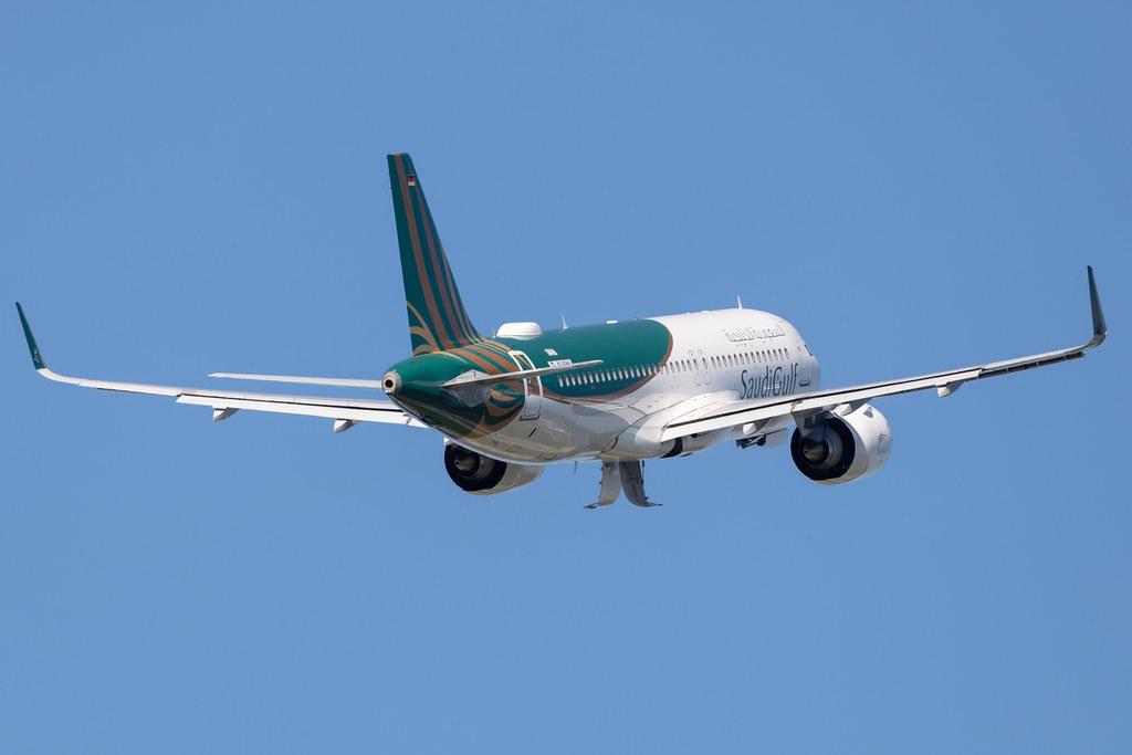 Hamburg Finkenwerder: SaudiGulf Airlines (6S / SGQ) |  Airbus A320-251N A20N | D-AUAM (VP-CGB) | MSN 9357