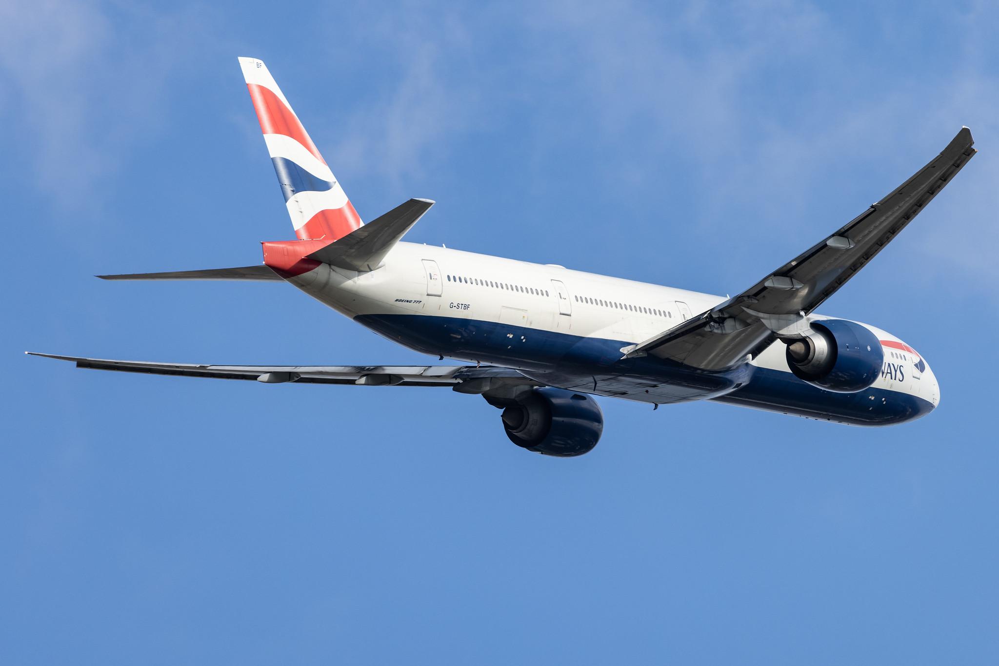 London Heathrow: British Airways (BA / BAW) |  Boeing 777-336(ER) B77W | G-STBF | MSN 40543