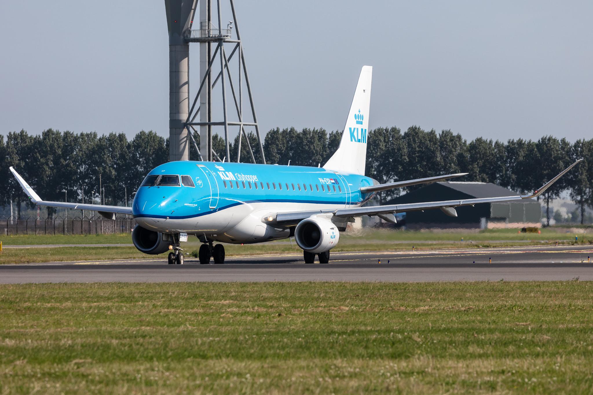 Amsterdam Schiphol: KLM (KL / KLM) | Operator: KLM Cityhopper |  Embraer E175STD E75L | PH-EXP | MSN 17000678