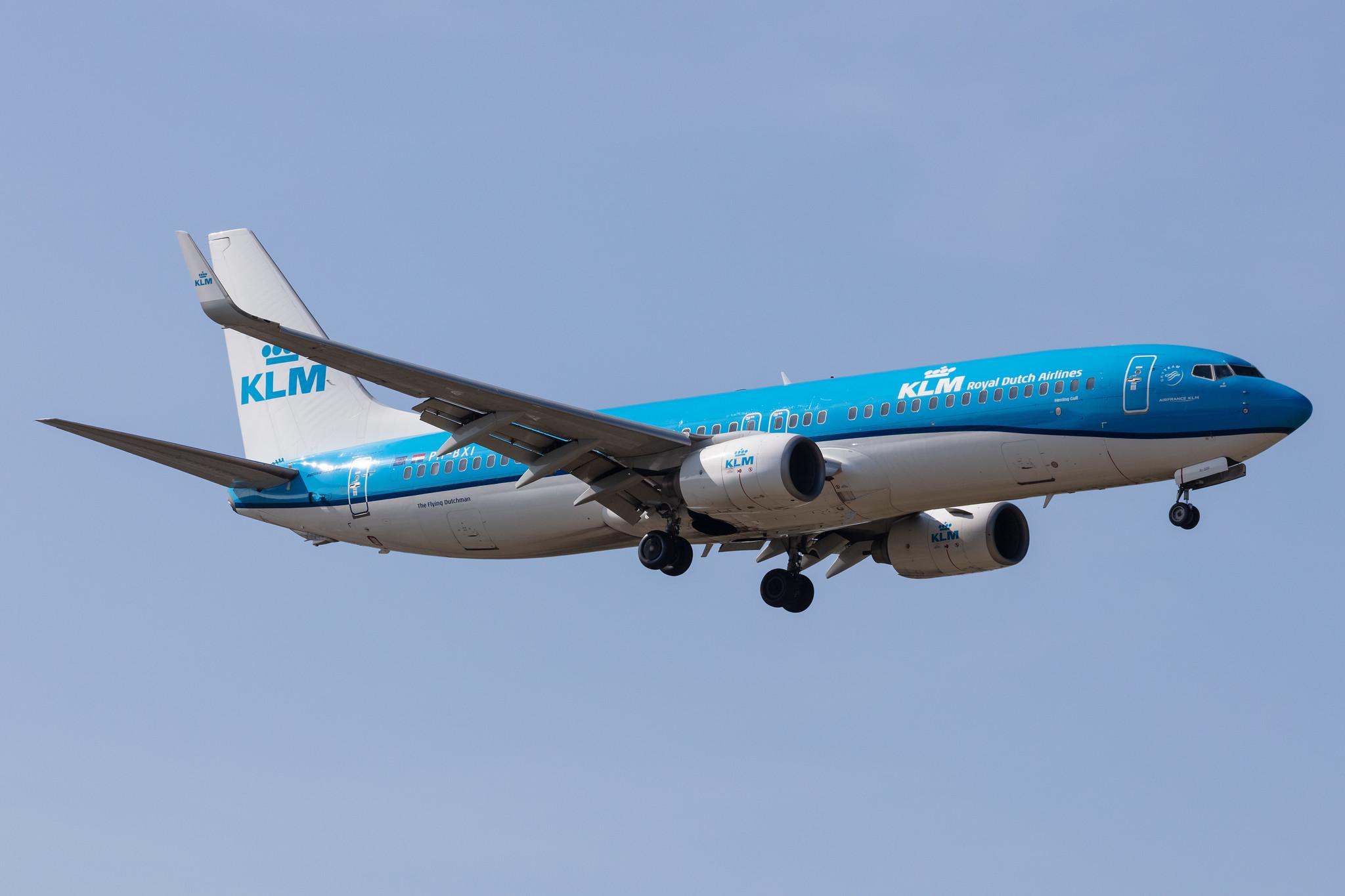 Amsterdam Schiphol: KLM (KL / KLM) |  Boeing 737-8K2 B738 | PH-BXI | MSN 30358